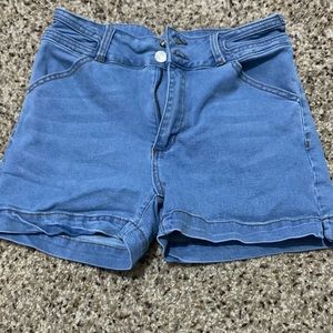 Blue jeans shorts, W30 L32